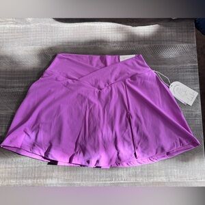 Blogilates Crisscross Slit Skort- size XL